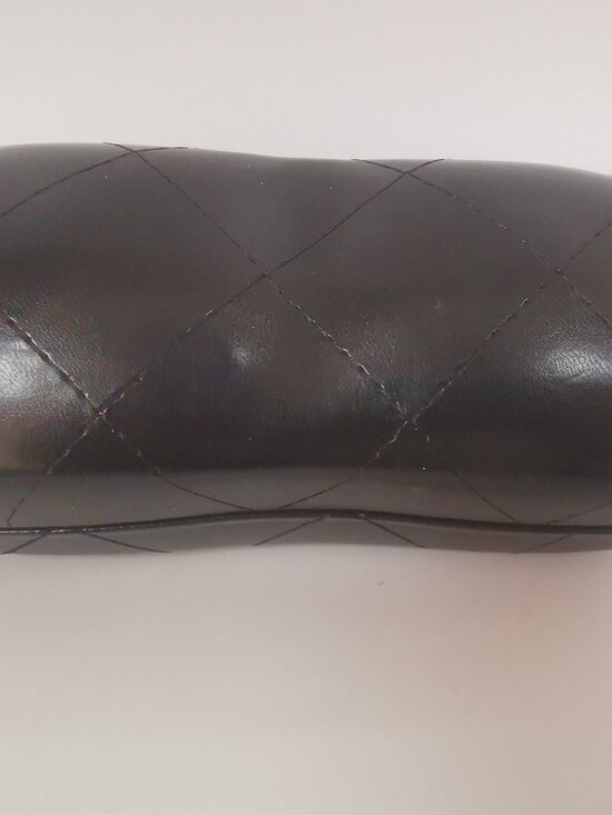 Pre-owned CHANEL Glasses Case Fashion Black Sunglasses Case main image 4